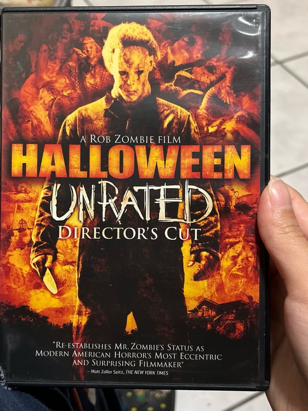 Halloween Unrated Director's Cut Rob Zombie DVD
